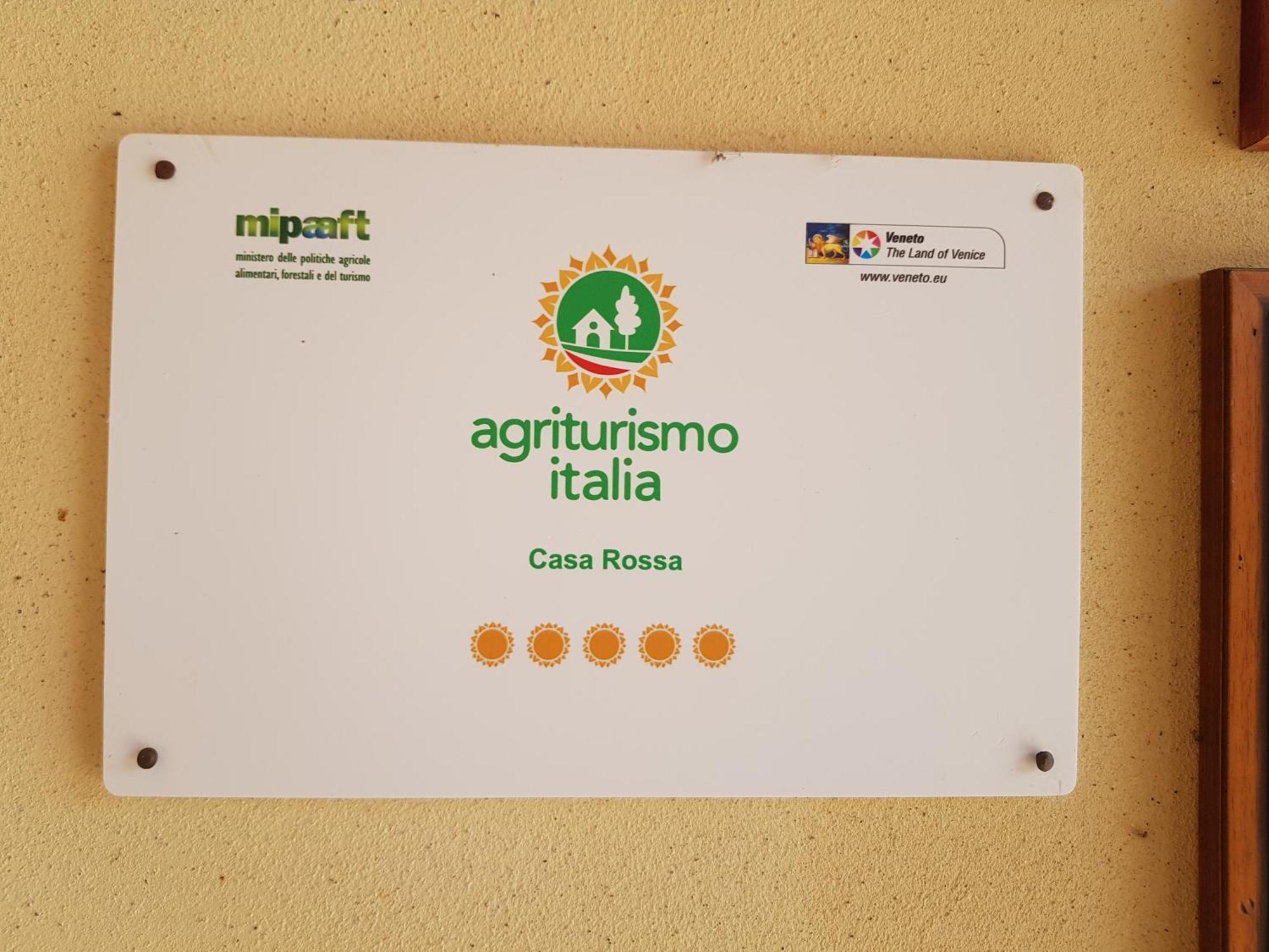 Agriturismo Casa Rossa Postioma Eksteriør bilde